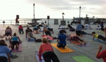Blue Zones Project & Cancer Support Community Introduce ‘Free Yoga on the Pier’ Through August 22nd