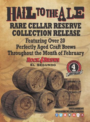 Hail to the Ale! Rock & Brews Hosts First Annual Strong Ale & Cellar Reserve Fest through February.