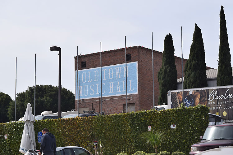 The backside of El Segundo's Old Town Music Hall (Photo by South Bay Events)