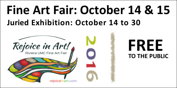 Rejoice in Art! Fine Art Fair at Riviera United Methodist Church